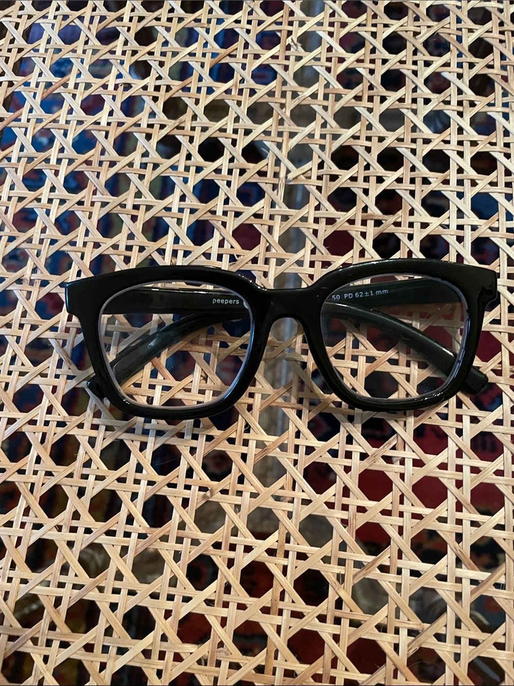 Peepers Black Square Frame To the Max Readers